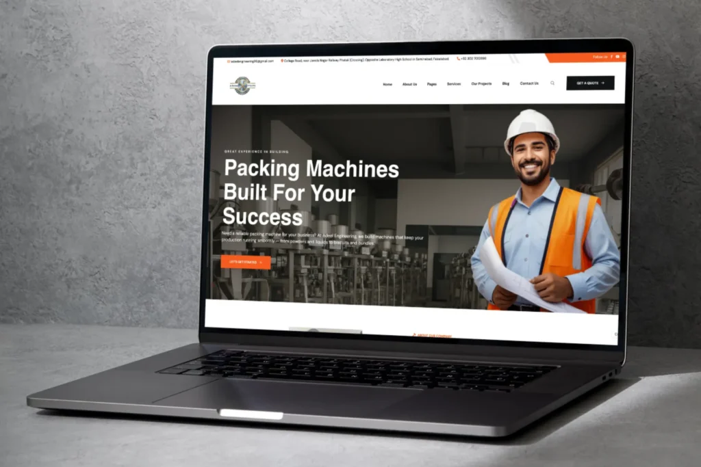 Adeel Engineering Website