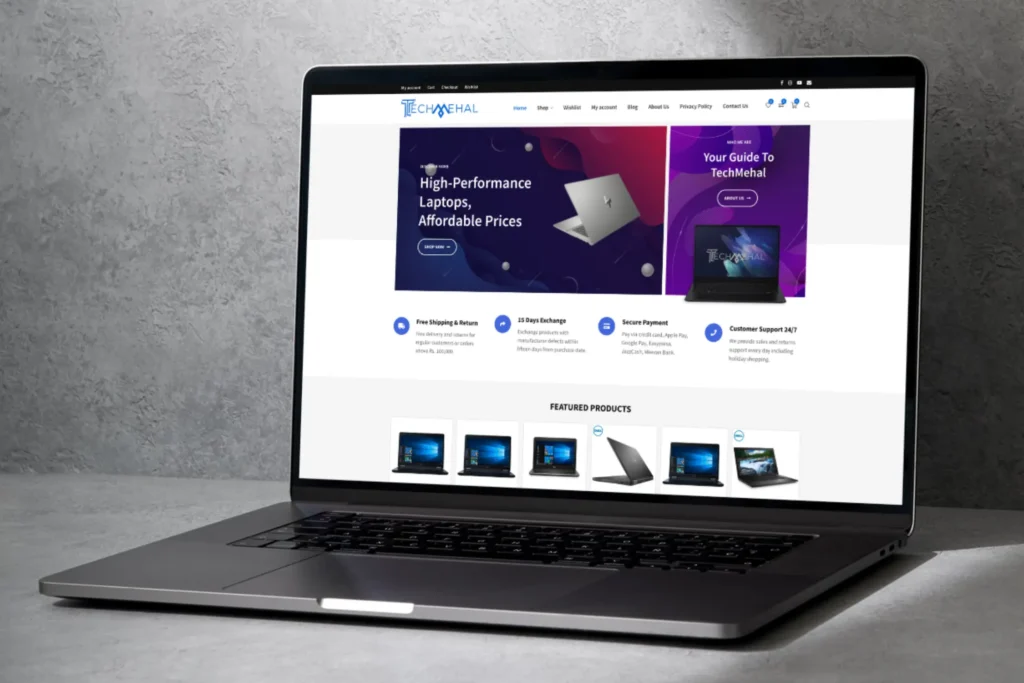 Tech Mehal E-Commerce Website