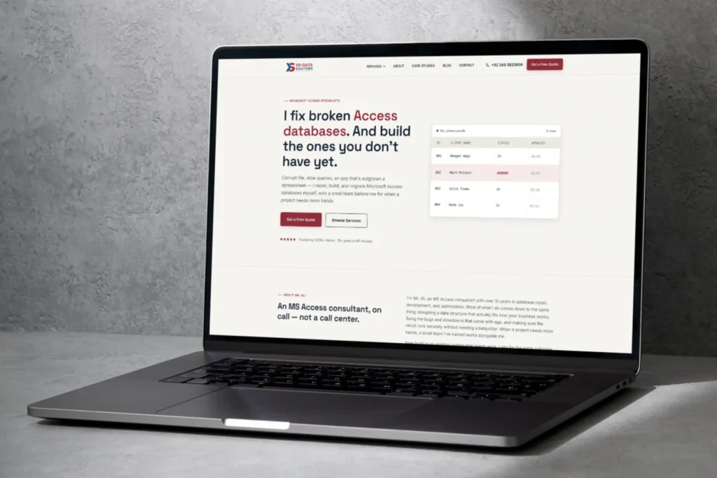 MS Access Expert Website