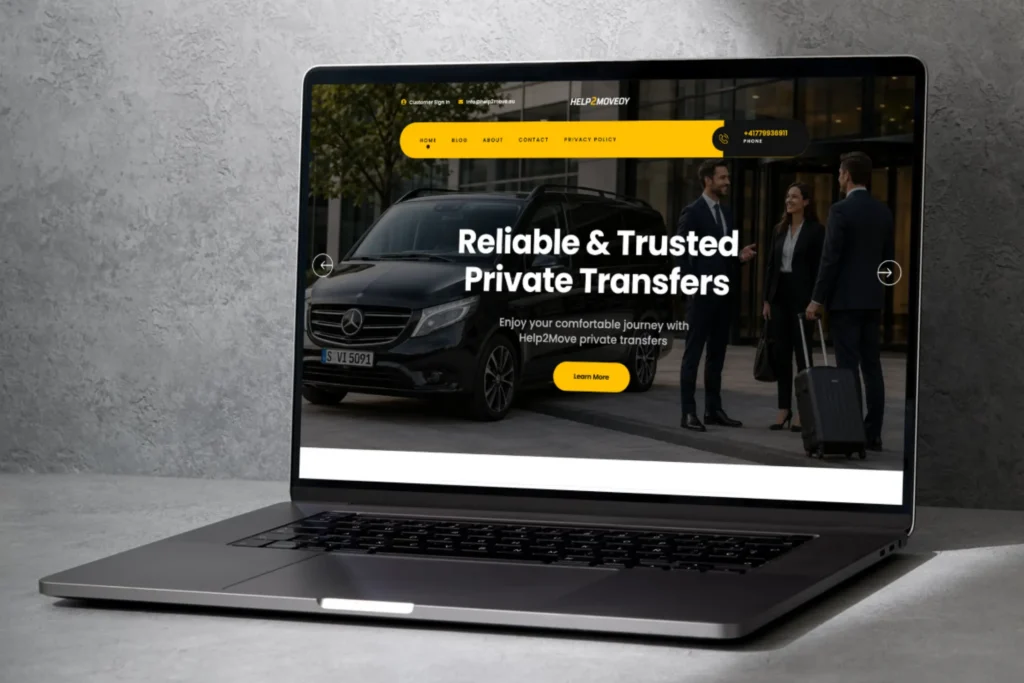 Help2Move Website
