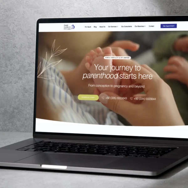 Family Fertility & IVF Center Website